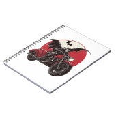 Moonlit Vampire Ride Notizblock (Linke Seite)