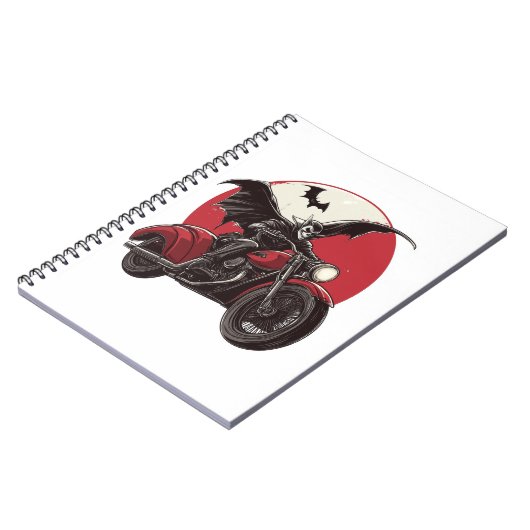 Moonlit Vampire Ride Notizblock (Linke Seite)