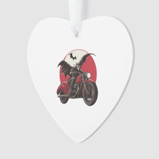 Moonlit Vampire Ride Ornament (Vorderseite)