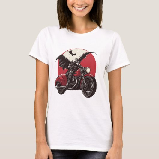 Moonlit Vampire Ride T-Shirt (Vorderseite)