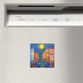 Moonlit Venice Magnet (In Situ (Geschirrspüler))