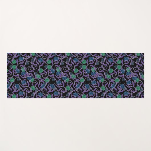 Moonlit Vine - Mysticool Collection Yogamatte (Vorderseite (Horizontal))