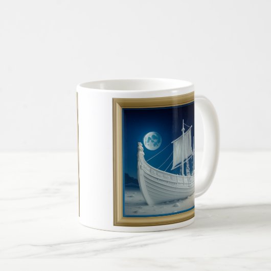 Moonlit Voyage Kaffeetasse (VorderseiteRechts)