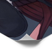 Moonlit Warrior Poster (Ecke)