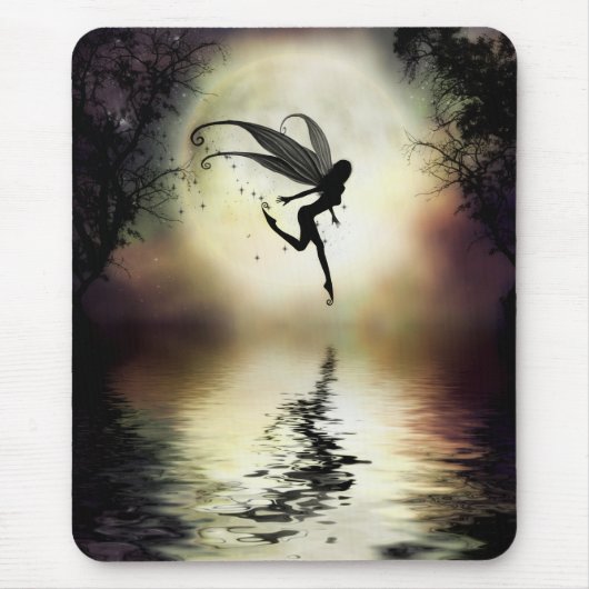 Moonlit Wasser Mousepad (Vorne)