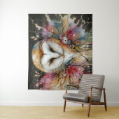 Moonlit Watcher Wandteppich (Beispiel)