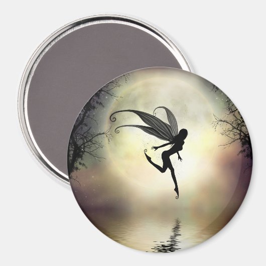 Moonlit Water Magnet (Vorderseite/Rückseite)