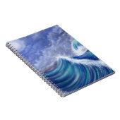 Moonlit Waves Notizblock (Rechte Seite)