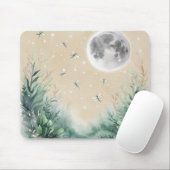 Moonlit Whimsy Foreest Mousepad (Mit Mouse)