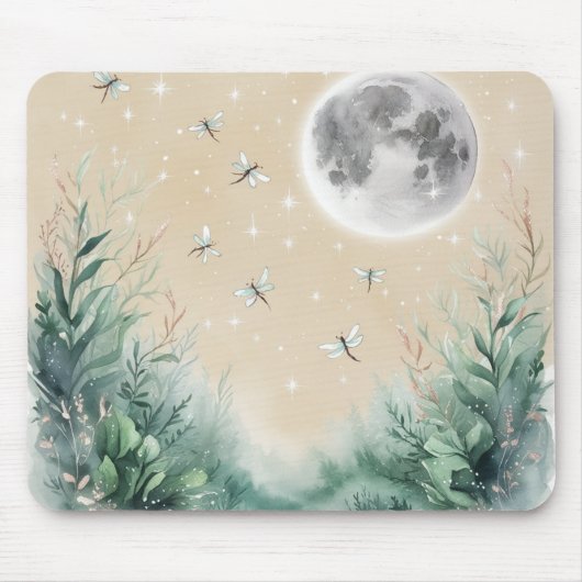 Moonlit Whimsy Foreest Mousepad (Vorne)