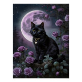 Moonlit Whiskers Poster (Vorderseite)