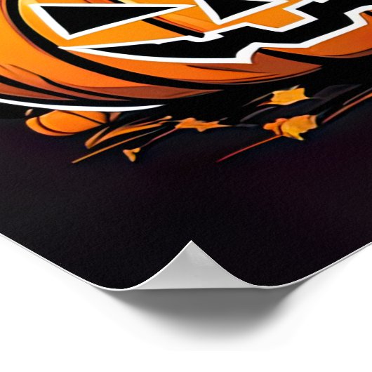 Moonlit Whiskys, Adorable Kitty Poster (Ecke)