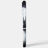 Moonlit White Wolf Reflection Case-Mate iPhone Hülle (Rückseite / Links)