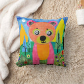 Moonlit-Wiesenbär Kissen (Decke)