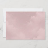 Moonlit Wildblume Whispers Wedding Save The Date (Rückseite)