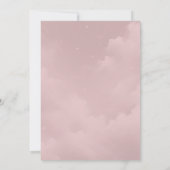 Moonlit Wildblume Whispers Wedding Save The Date (Rückseite)