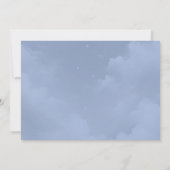 Moonlit Wildblume Whispers Wedding Save The Date (Rückseite)