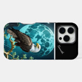 Moonlit Willow und River Eagle iPhone Hülle (Rückseite (Horizontal))