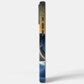 Moonlit Wolf Howling im Wald Case-Mate iPhone Hülle (Rückseite / Links)