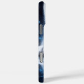 Moonlit Wolf Nature Artwork Case-Mate iPhone Hülle (Rückseite / Rechts)