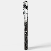 Moonlit Wolfs Reflektionskunst Case-Mate iPhone Hülle (Rückseite / Links)