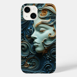Moonlit Woman 3D Art Case-Mate iPhone 14 Hülle