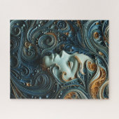 Moonlit Woman 3D Art Puzzle (Horizontal)