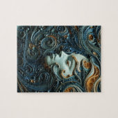 Moonlit Woman 3D Art Puzzle (Horizontal)
