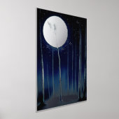 Moonlite Birch Trees Foil Prints Foliendrucke (Ablage )
