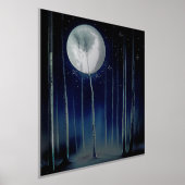 Moonlite Birch Trees Foliendrucke (Ablage )