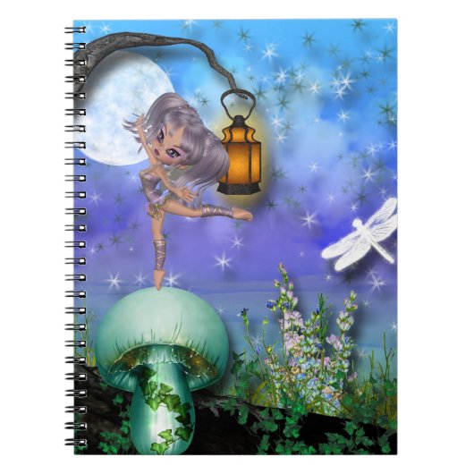 MOONLITE-TANZNOTEBOOK NOTIZBLOCK (Vorderseite)