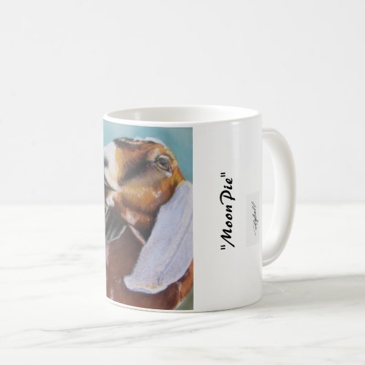 "MoonPie " Kaffeetasse (VorderseiteRechts)