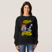 Moonpig's on Fire Funky Pigeon's Terrified Amusing Sweatshirt (Vorne ganz)