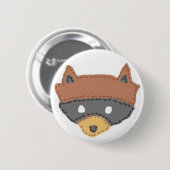 Moonrise-Königreich-kakifarbiges Button (Vorne & Hinten)