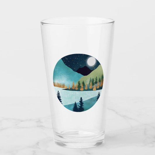 Moonrise Lake Glas (Vorderseite)