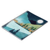 Moonrise Lake Notizblock (Linke Seite)