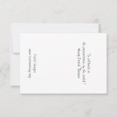 Moonrise Magic Blank Grußkarten Karte (Rückseite)