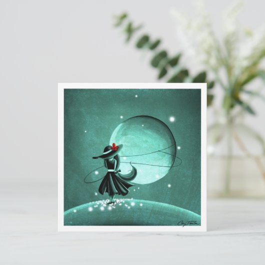 Moonrise - Mini Print (Stehend Vorderseite)