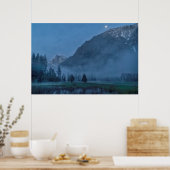 Moonrise & Nebst Leidig Meadow Poster (Küche)