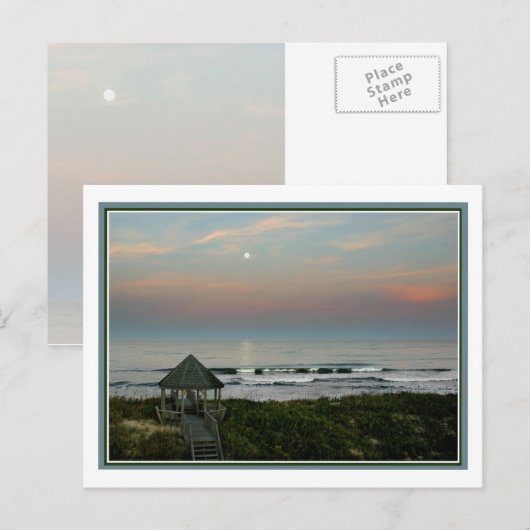 Moonrise OBX Postkarte (Vorne/Hinten)