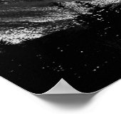 Moonrise over Franconia : Chief Seattle Poster (Ecke)