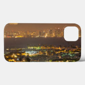 Moonrise over the San Diego skyline Case-Mate iPhone Hülle (Rückseite (Horizontal))