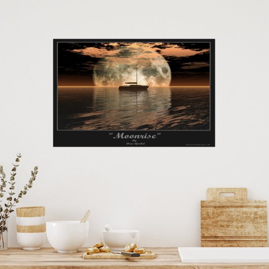 Moonrise Poster (Küche)