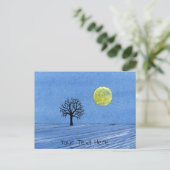 Moonrise Postkarte (Stehend Vorderseite)