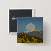 Moonrise über dem Berg Sangre de Cristo, Button (Vorne & Hinten)