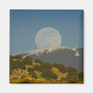 Moonrise über dem Berg Sangre de Cristo, Magnet