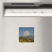 Moonrise über dem Sangre de Cristo, Magnet (In Situ (Geschirrspüler))