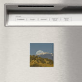 Moonrise über dem Sangre de Cristo, Magnet (In Situ (Geschirrspüler))