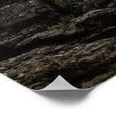 Moonrise über den San Juan Islands Poster (Ecke)