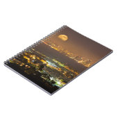 Moonrise über der Skyline von San Diego Notizblock (Linke Seite)